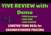 YIVE Review & Demo | LIMITED DEAL PRICING | YIVE Amazon | YIVE Caster | YIVE SMB