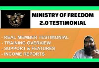 Ministry of Freedom Testimonial 2021 Member Review