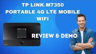 TP LINK M7350 Review | Mobile 4G LTE WIFI